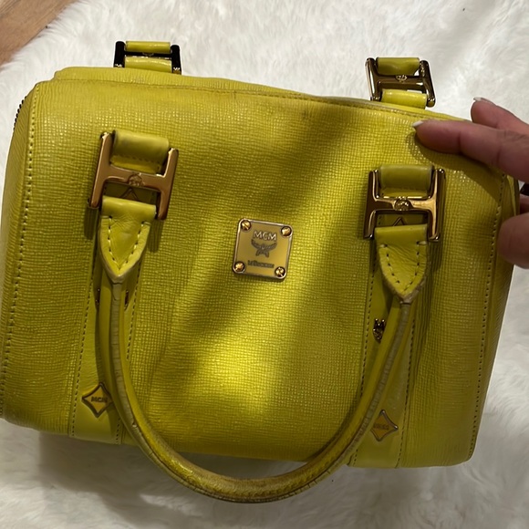 MCM Bags Authentic Vintage Mini Boston Mcm Bag Poshmark